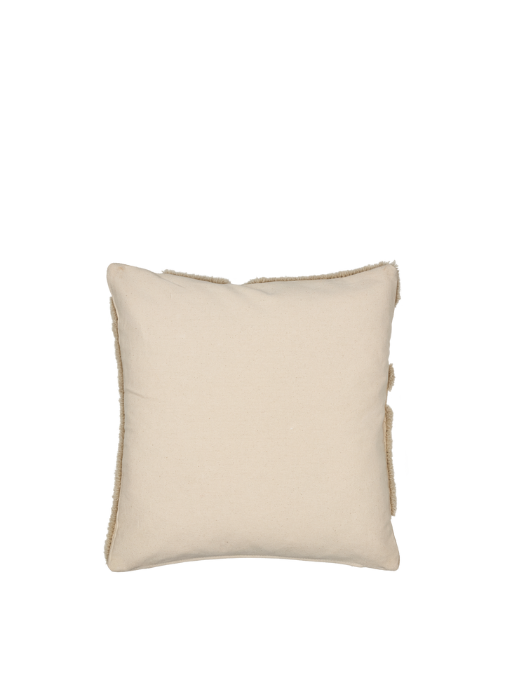 Cilla Tufted Cushion - Off-white/Parchment alternate view - Ferm Living