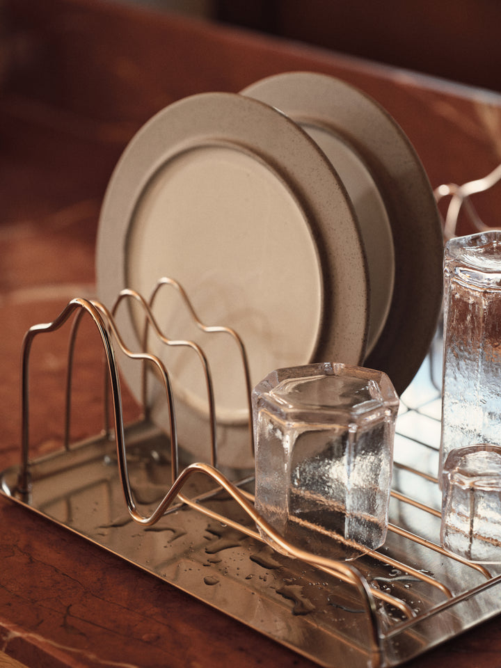 Curvature Dish Rack styled in a contemporary interior - Ferm Living