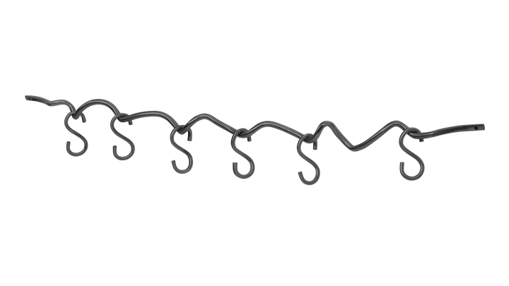 Curvature Hanging Rail - Black Brass - Ferm Living