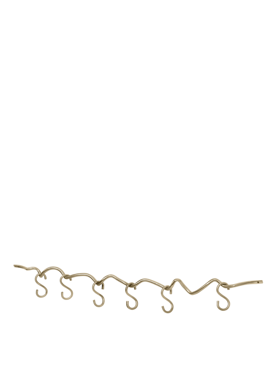Curvature Hanging Rail - Brass - Ferm Living