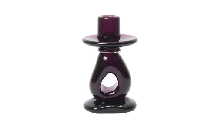 Damo Candle Holder - Dark Grape - Ferm Living