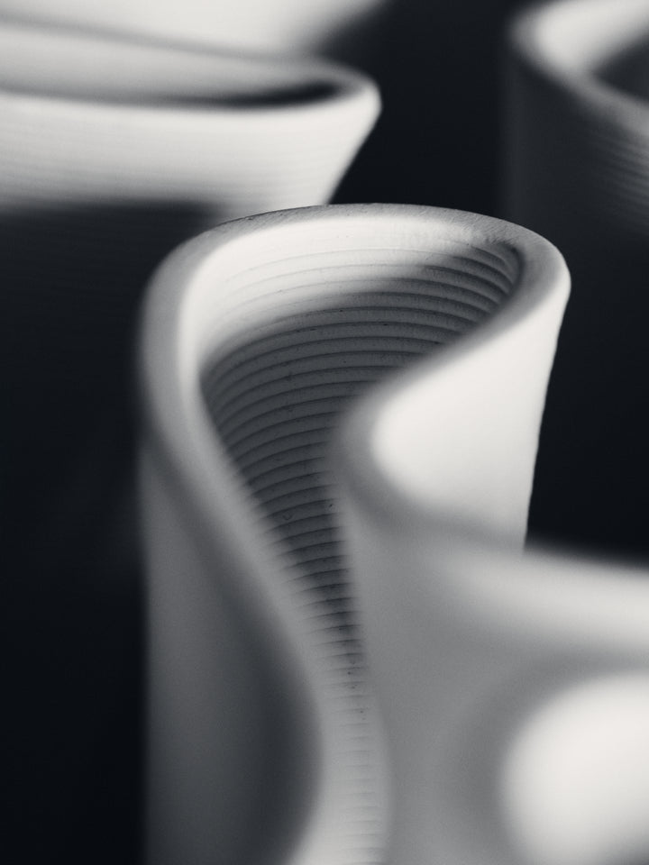 Dedali Floor Vase styled in a contemporary interior - Ferm Living 3
