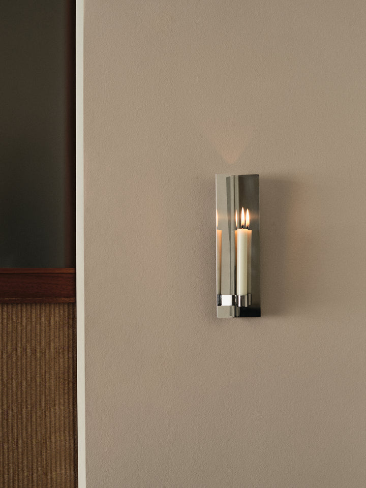 Eddy Wall Candle Holder styled in a contemporary interior - Ferm Living