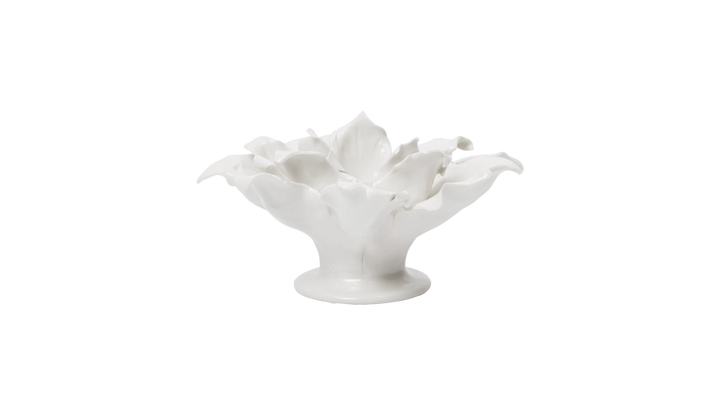 Holly Leaf Candle Holder - Off-white - Ferm Living