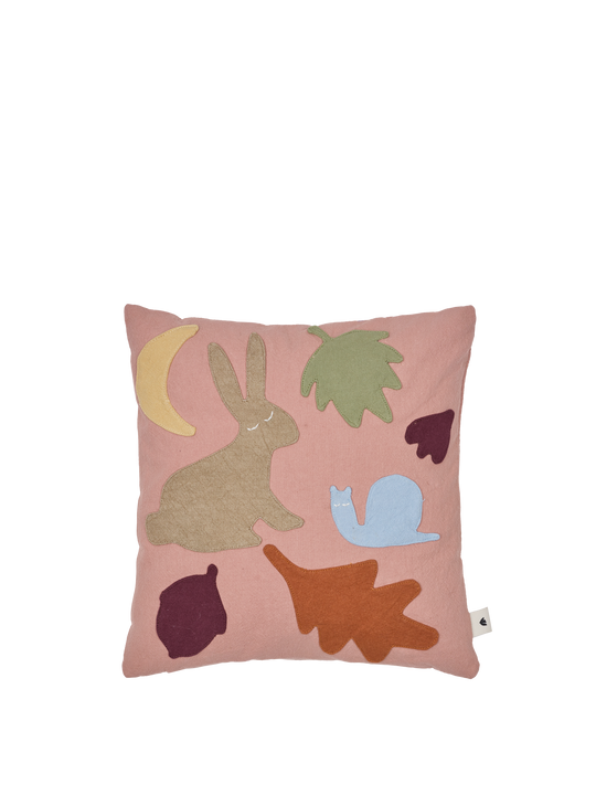 Lunden Cushion - Rose/Multi - Ferm Living