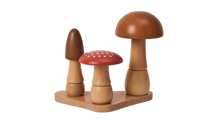 Mushroom Stacking Blocks - Default Title - Ferm Living