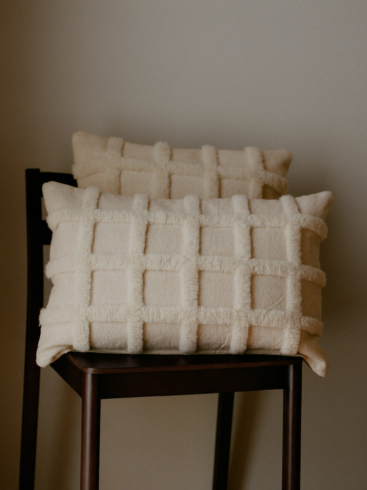 Norte Grid Cushion styled in a contemporary interior - Ferm Living 2