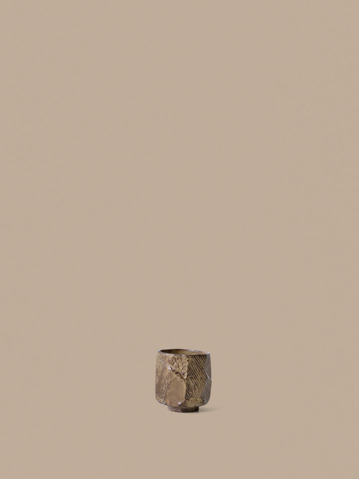 Toky Cup - Dark Buff alternate view - Ferm Living