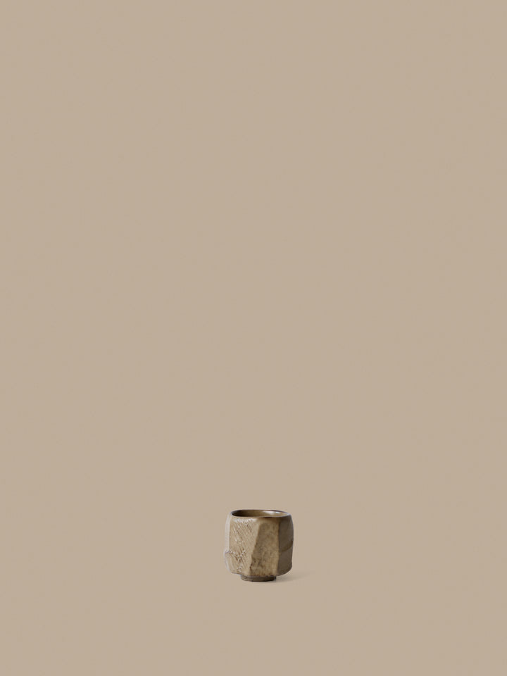 Toky Espresso Cup - Dark Buff alternate view - Ferm Living