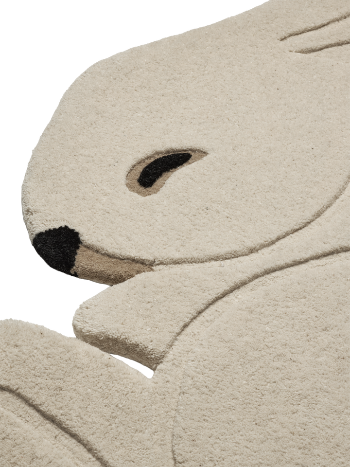 Rabbit Tufted Rug - Off-white alternate view - Ferm Living