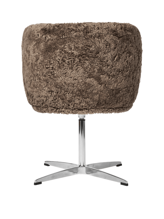 Rico Dining Swivel Sheepskin CAL117 - Default Title alternate view - Ferm Living