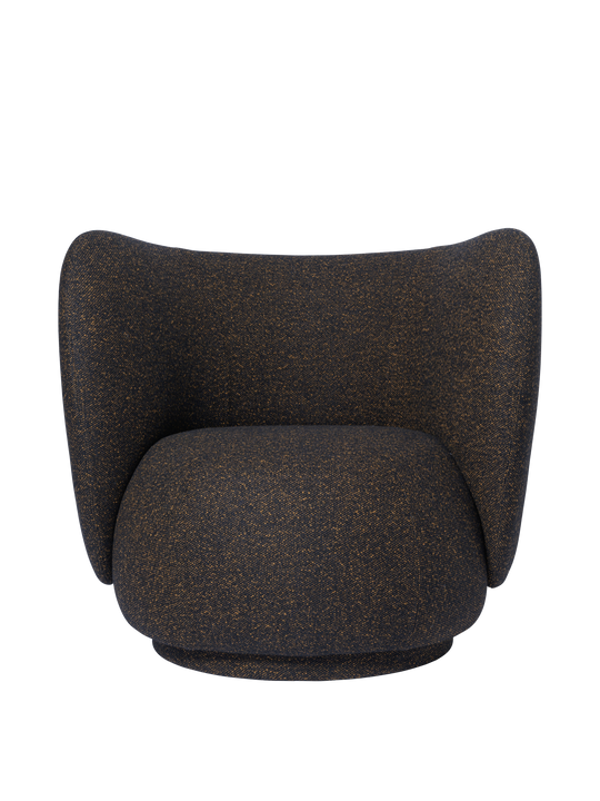 Rico Lounge Sw. Vanir CAL117 - 393 Black/Honey - Ferm Living