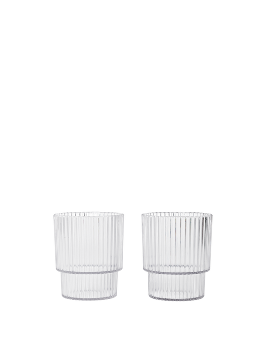 Ripple Kids Cups - Clear - Ferm Living