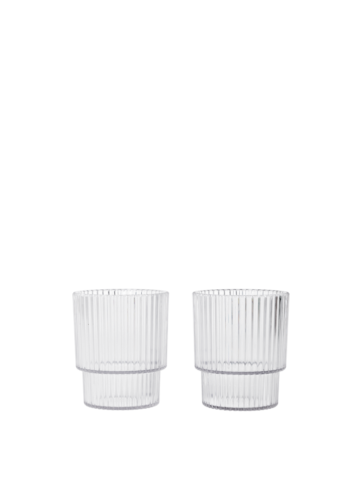 Ripple Kids Cups - Clear - Ferm Living
