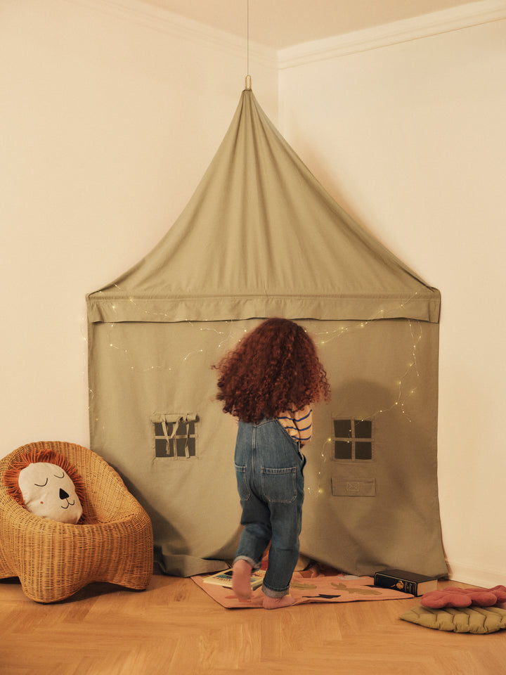 Settle Corner Curtain styled in a contemporary interior - Ferm Living 3