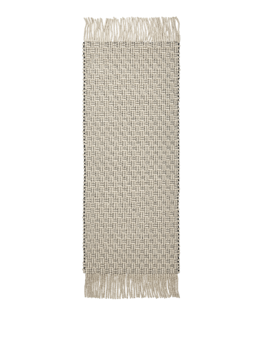 Udo Runner - Off-white/Black - Ferm Living