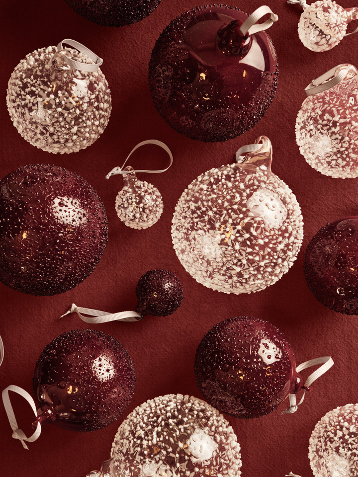 Flurry Glass Baubles styled in a contemporary interior - Ferm Living 2