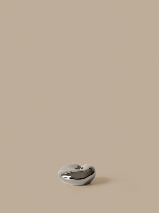 Bellure Candle Holder - Silver - Ferm Living
