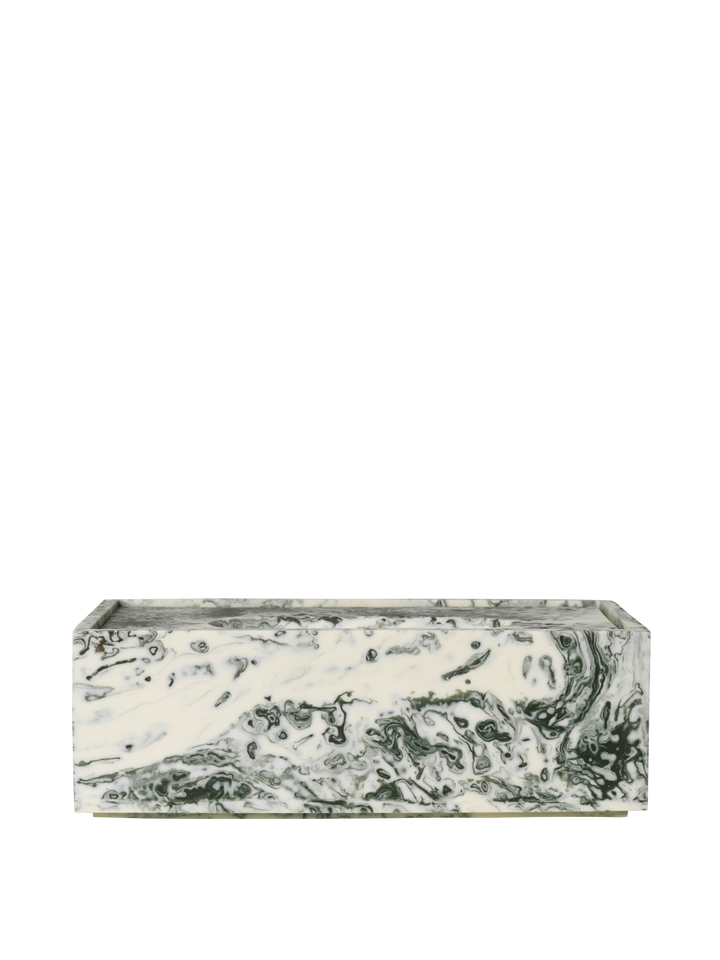 Mist Tissue Box - Emerald Off-white alternate view - Ferm Living