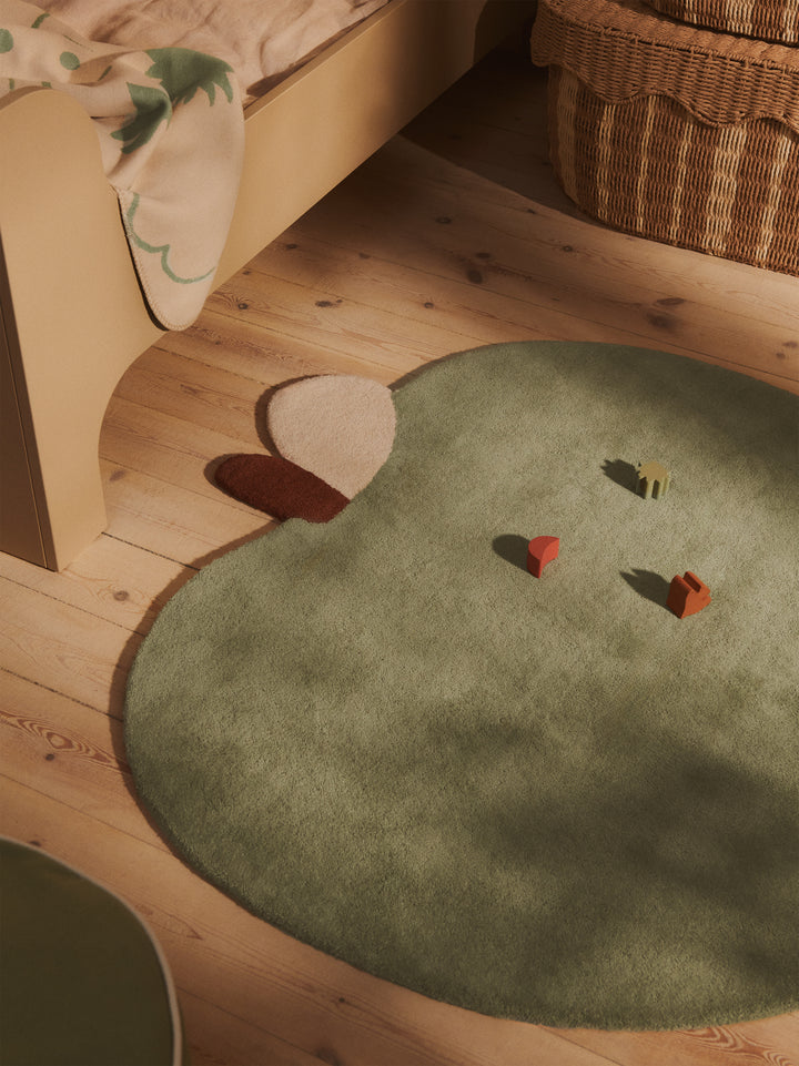 Skye Blanket styled in a contemporary interior - Ferm Living