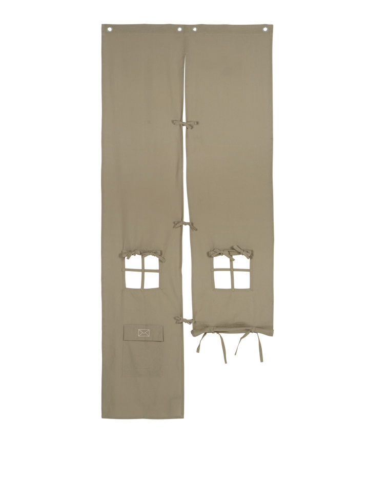 Settle Door Curtain - Elm Green alternate view - Ferm Living