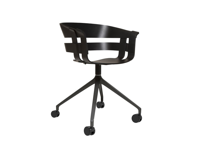 Wick Chair Swivel With Wheels