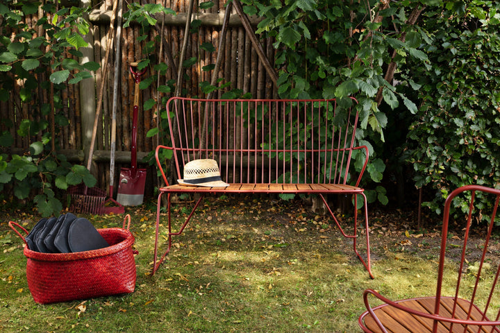 PAON Outdoor Bench - HOUE - Outdoor Furniture - Paprika - HORNE