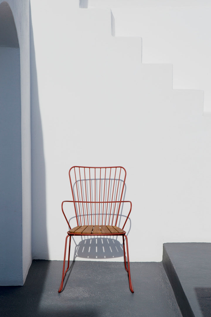 PAON Outdoor Dining Chair - HOUE - Outdoor Furniture - Paprika - HORNE