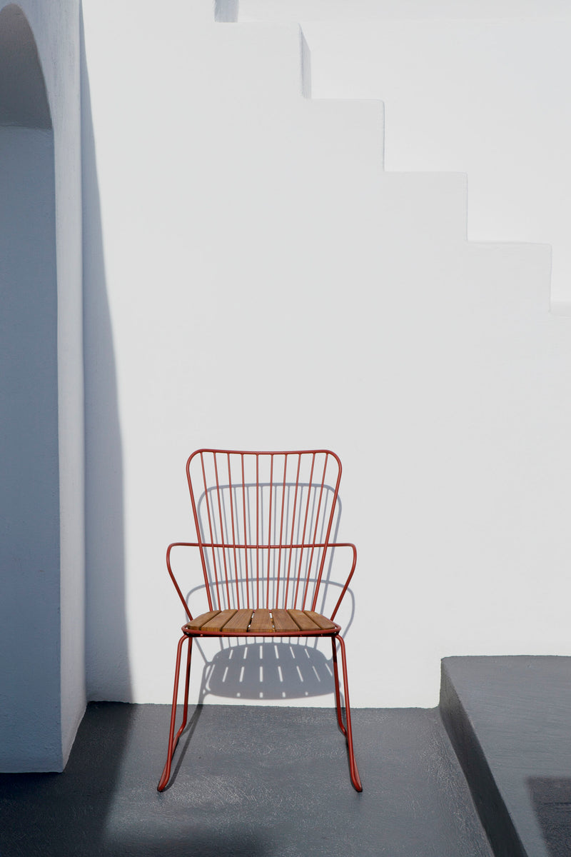 PAON Outdoor Dining Chair - HOUE - Outdoor Furniture - White - HORNE