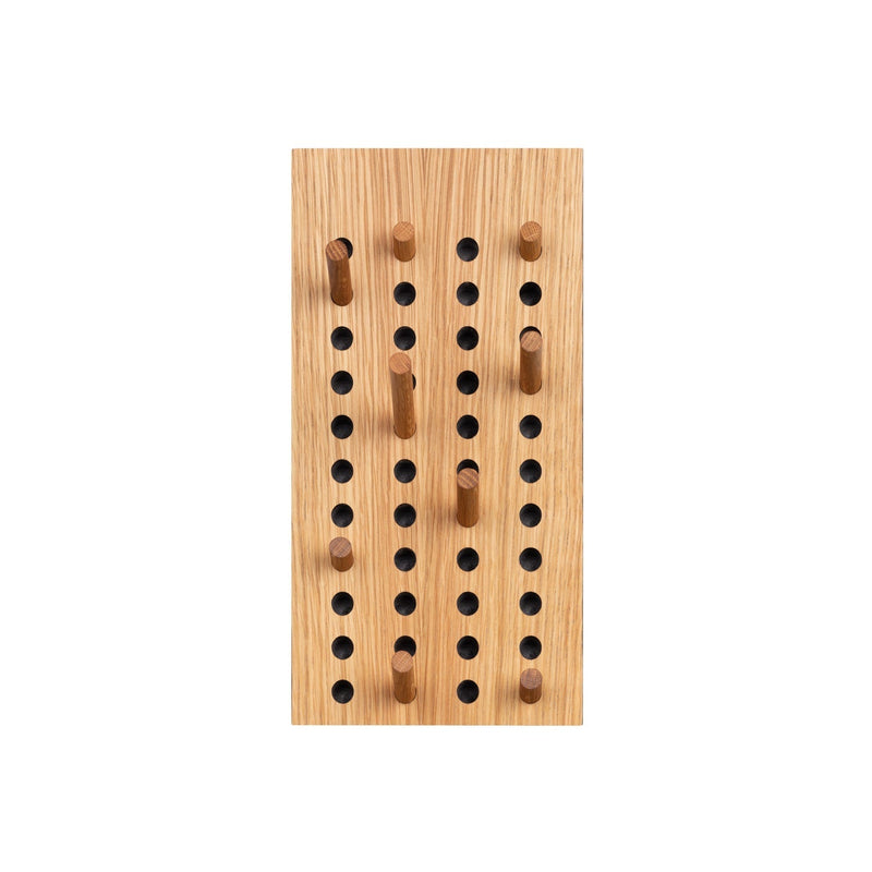Scoreboard - Vertical - Oak Lacquered - Large - by We Do Wood
