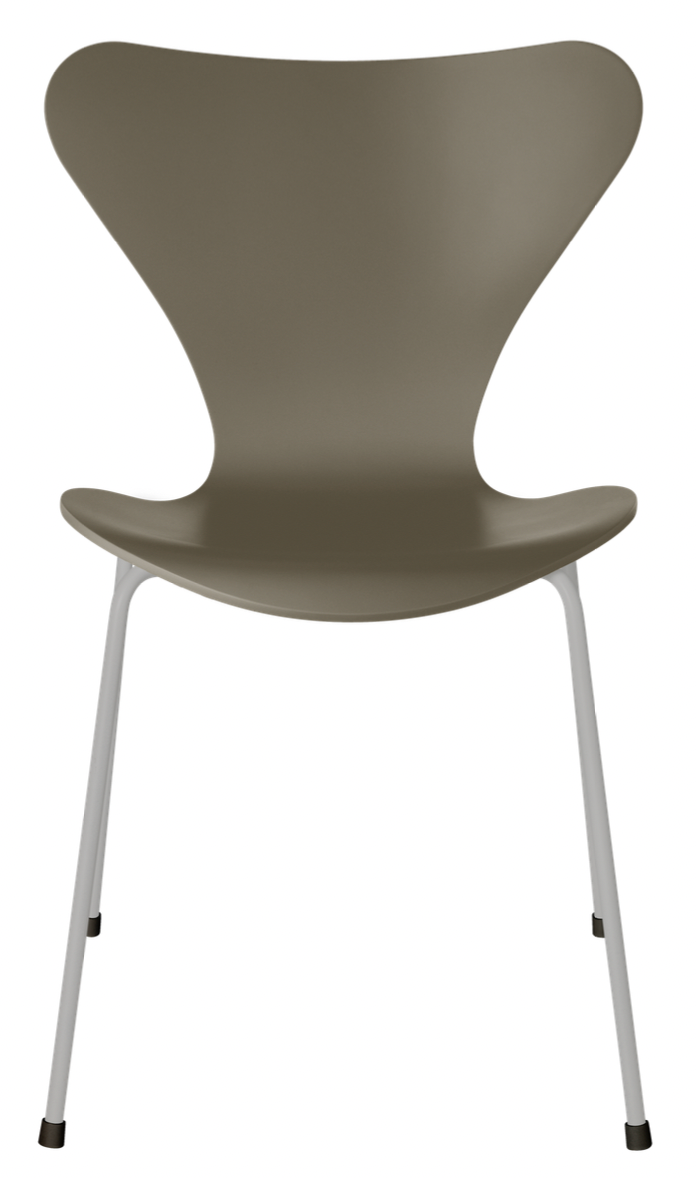 Series 7 Chair - Lacquered - Fritz Hansen - Chairs - Black - Chromed Steel - HORNE