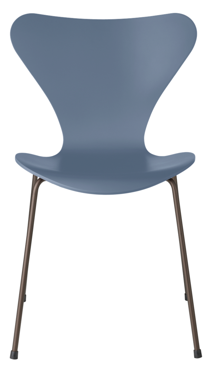 Series 7 Chair - Lacquered - Fritz Hansen - Chairs - Black - Chromed Steel - HORNE