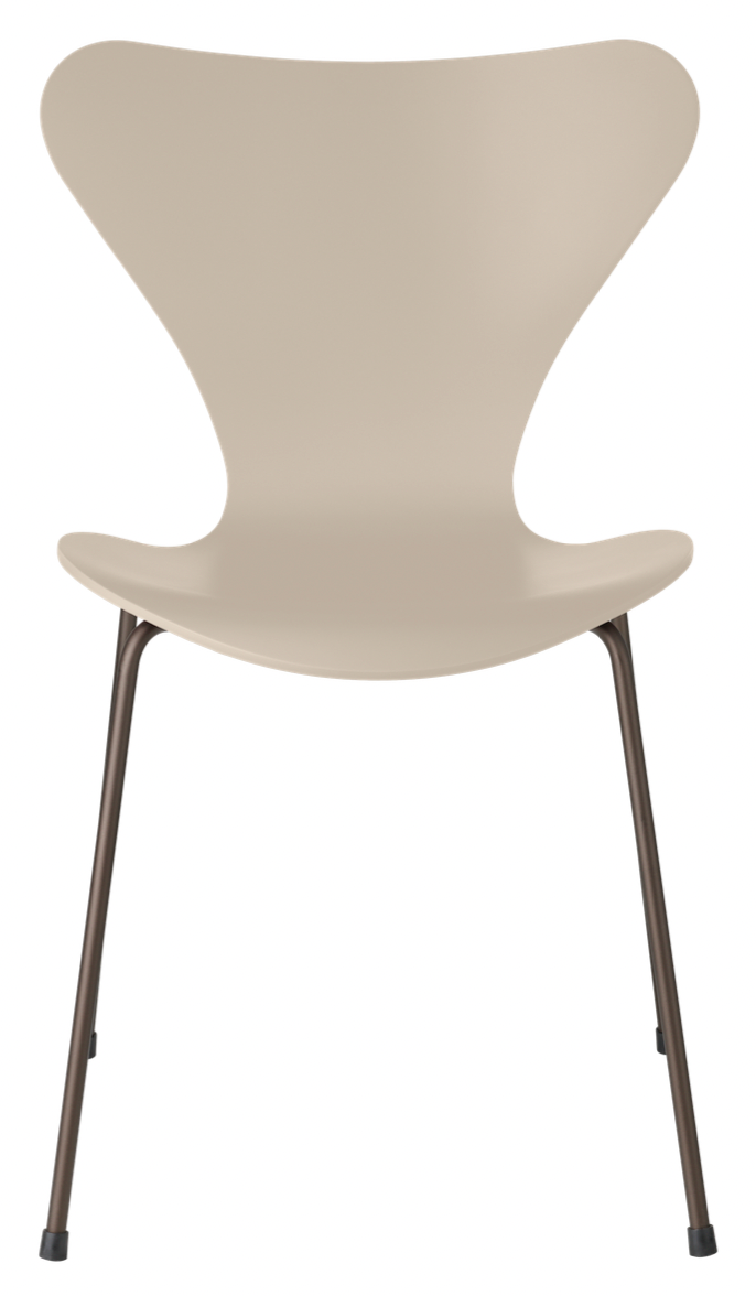 Series 7 Chair - Lacquered - Fritz Hansen - Chairs - Black - Chromed Steel - HORNE