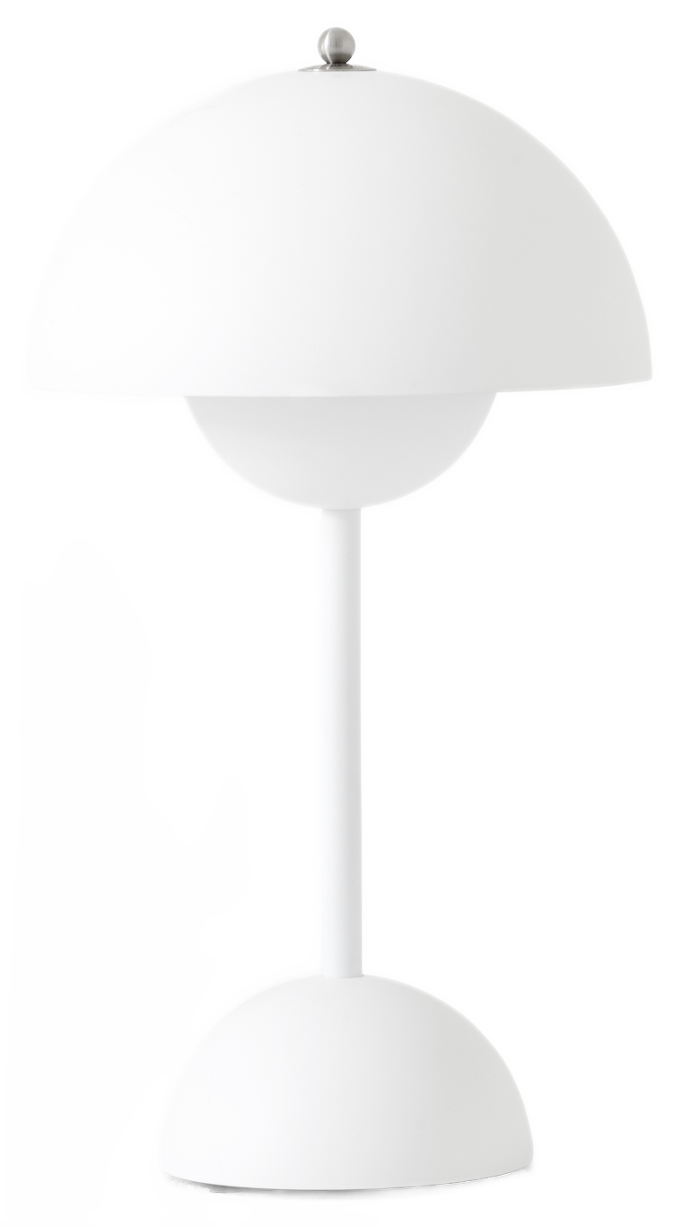 Flowerpot VP9 Table Lamp - &Tradition - Table + Task - Matte White - HORNE