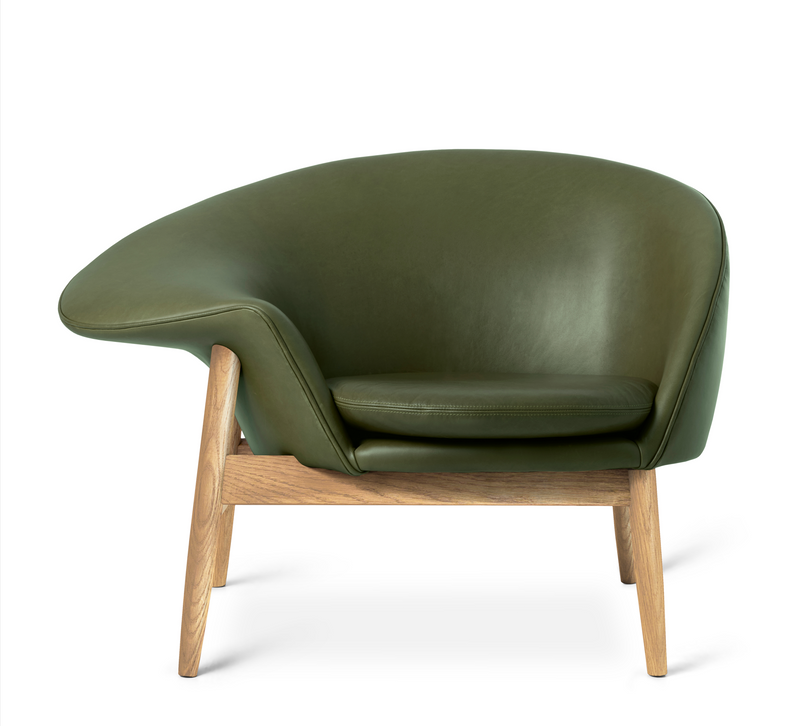 Fried Egg Lounge Chair - Warm Nordic - Chairs - Barnum 09/Smoked Oak - Left - Facing - HORNE