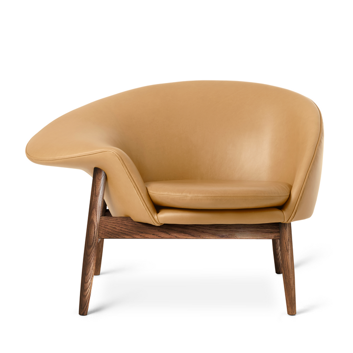 Fried Egg Lounge Chair - Warm Nordic - Chairs - Soave Nature/Smoked Oak - Left - Facing - HORNE