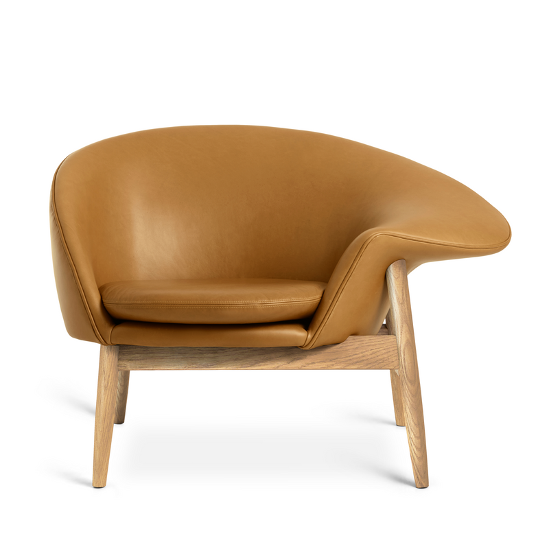 Fried Egg Lounge Chair - Warm Nordic - Chairs - Barnum 09/Smoked Oak - Left - Facing - HORNE