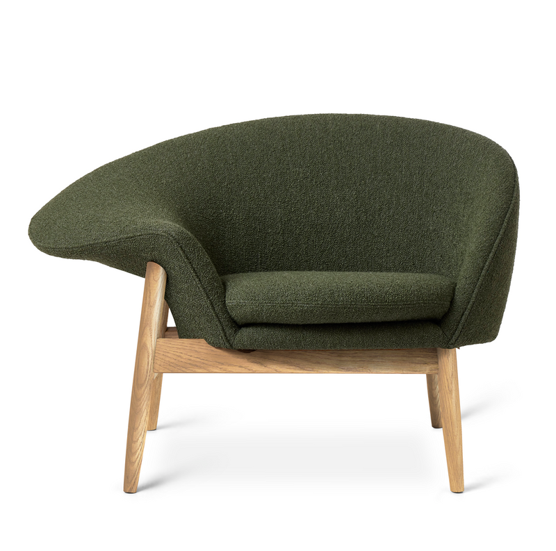 Fried Egg Lounge Chair - Warm Nordic - Chairs - Barnum 09/Smoked Oak - Left - Facing - HORNE