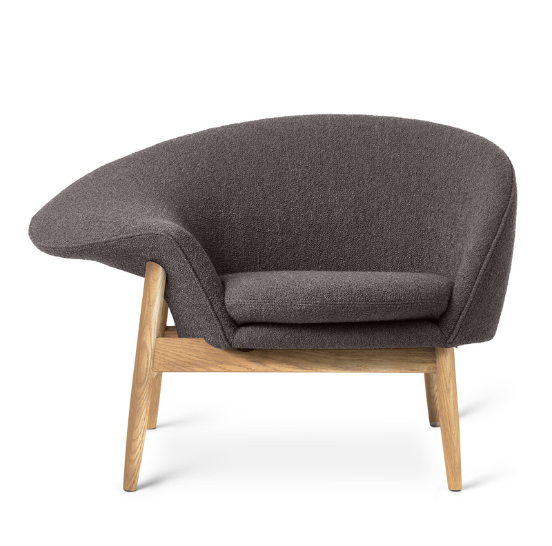 Fried Egg Lounge Chair - Warm Nordic - Chairs - Barnum 09/Smoked Oak - Left - Facing - HORNE