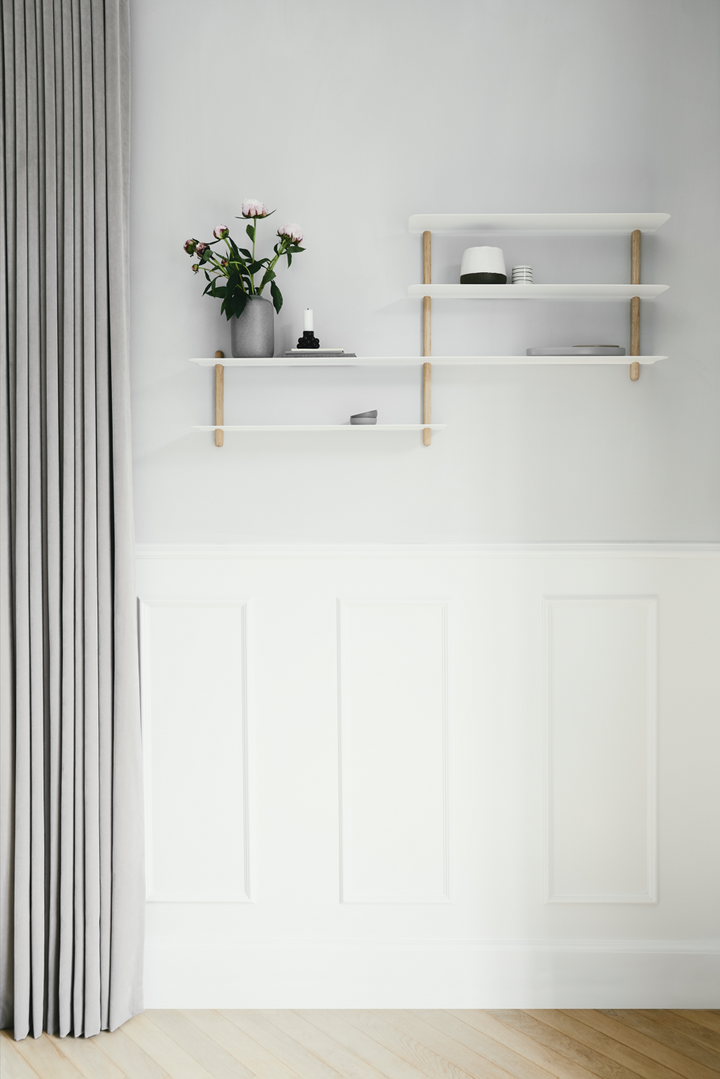 Nivo Shelf B - Gejst - Storage + Organization - White - HORNE