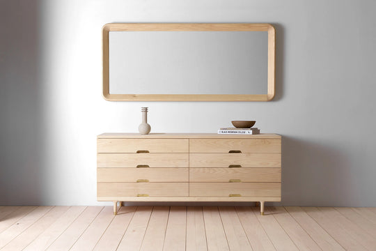 Simple Dresser - White Oak