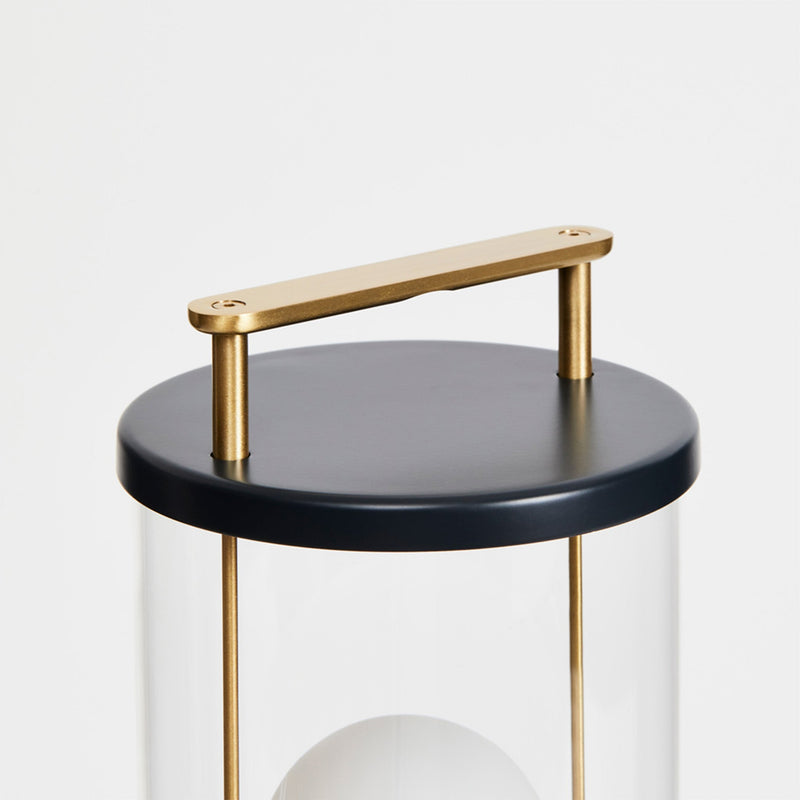The Muse 1.0 Portable Lamp in Hackles Black