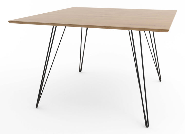 Williams Dining Table - Large Rectangle - Tronk - Tables + Desks - White Oak - Black - HORNE