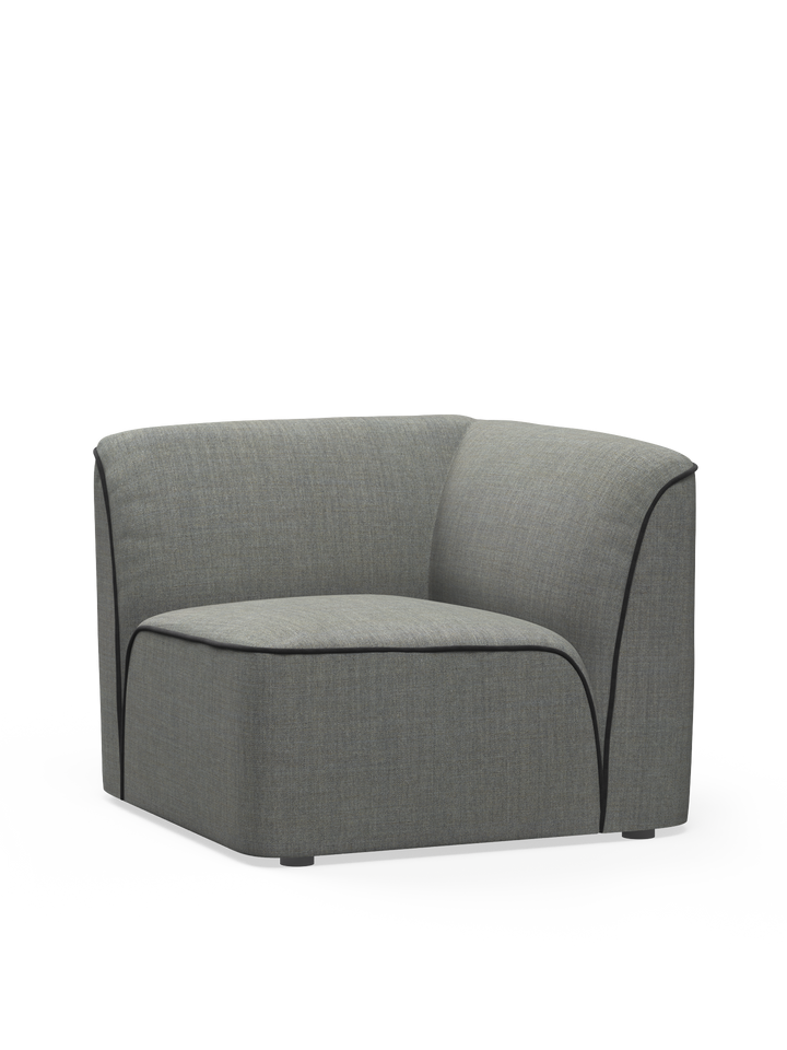 Flora corner module - Fabric Price Group 1A - Woud