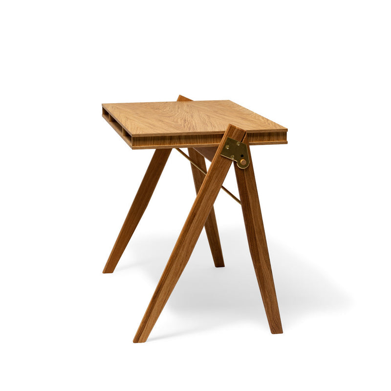 Field Desk - Oak Lacquered - by We Do Wood