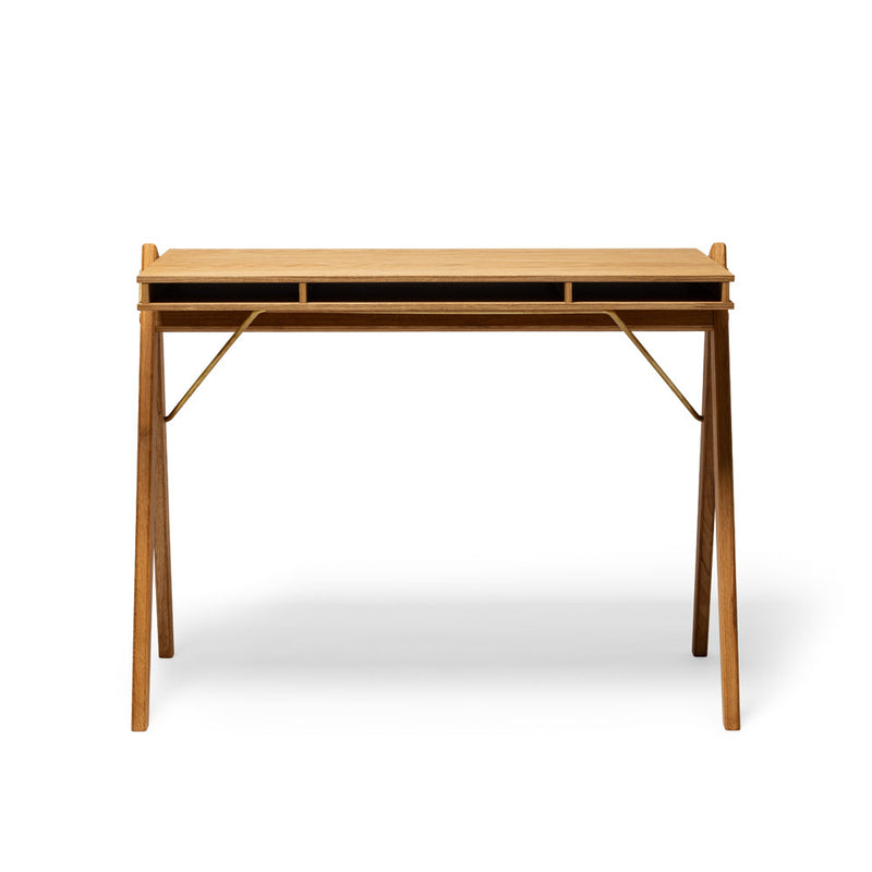 Field Desk - Oak Lacquered - by We Do Wood