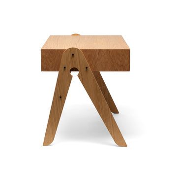 Geo's Table - Oak Lacquered - by We Do Wood