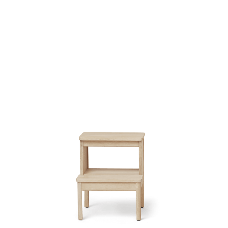 A Line Stepstool - Form & Refine Stools + Benches + Ottomans - White Oak - HORNE