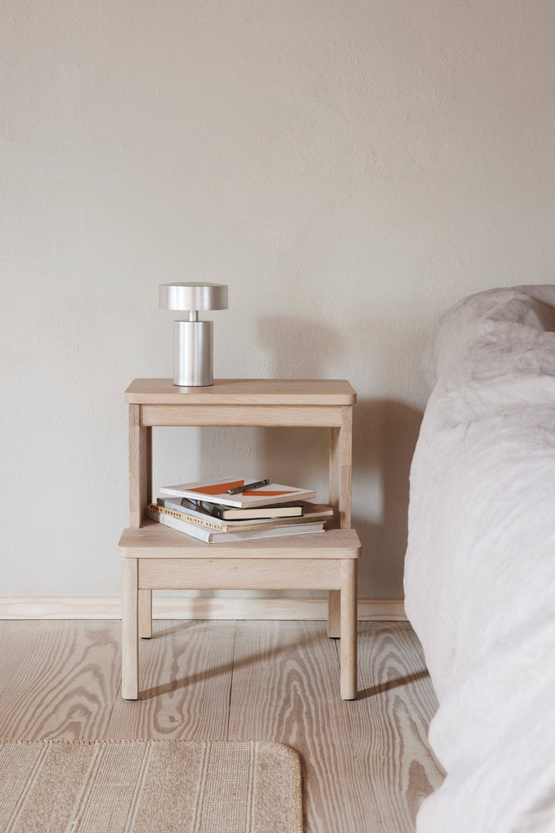 A Line Stepstool - Form & Refine Stools + Benches + Ottomans - White Oak - HORNE