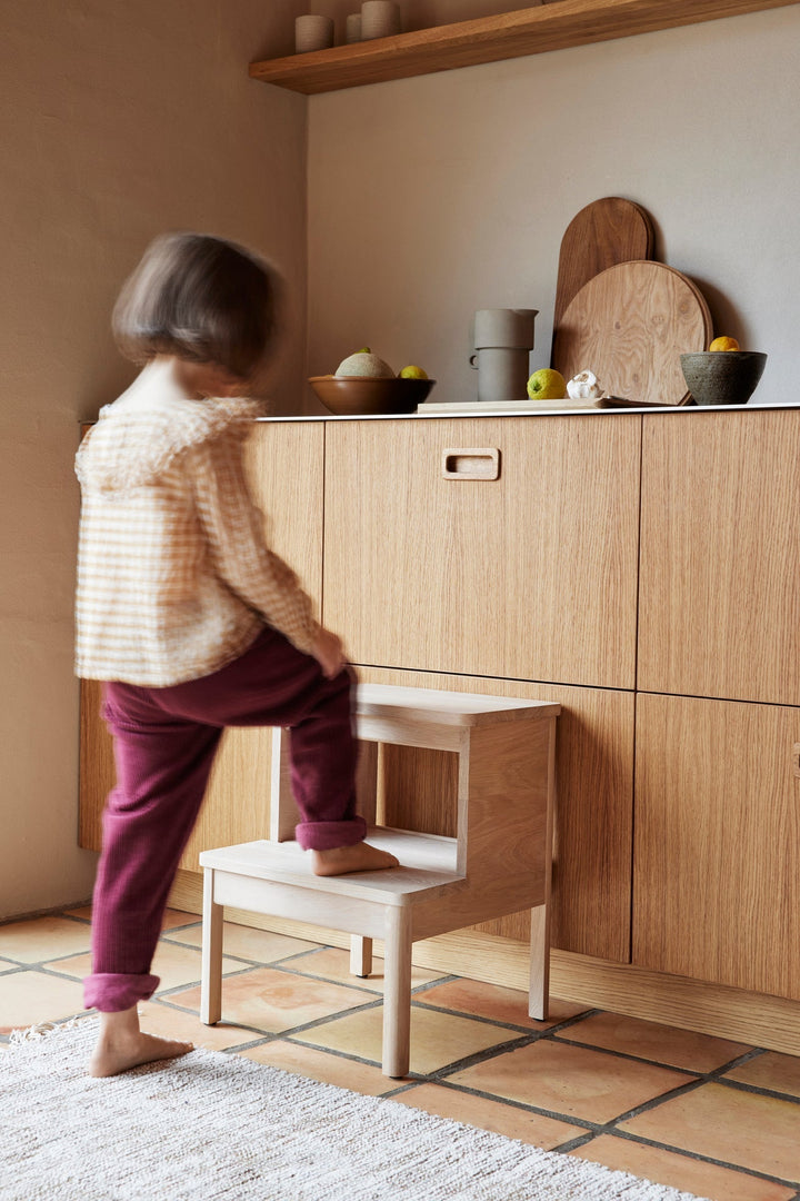 A Line Stepstool - Form & Refine Stools + Benches + Ottomans - Oak - HORNE
